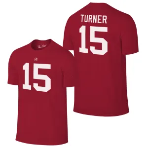 Alabama Crimson Tide Dallas Turner Jersey Tee