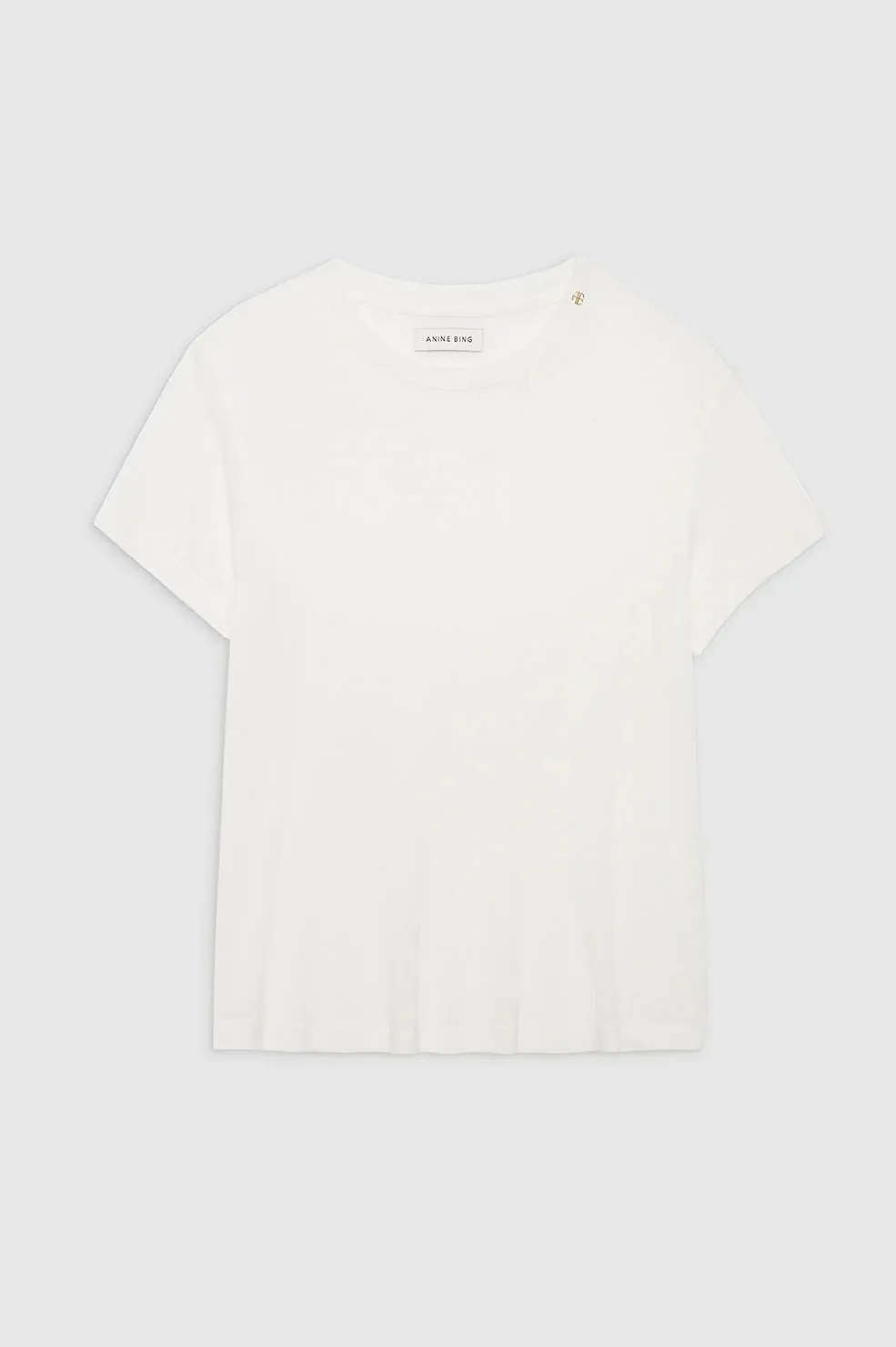 Amani Tee Off White Cashmere Blend