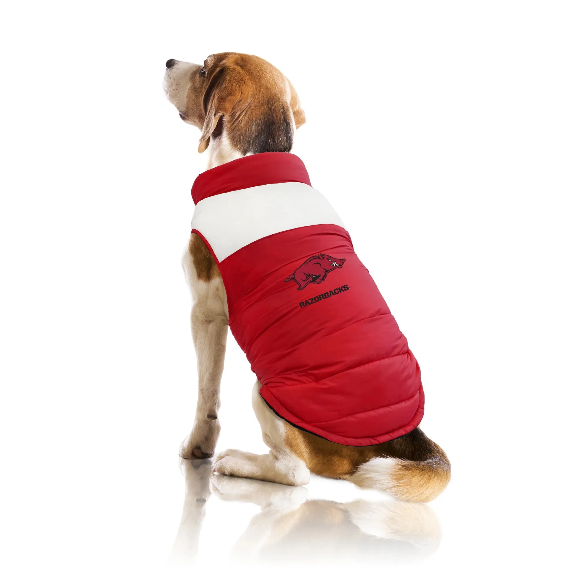 AR Razorbacks Parka Puff Vest