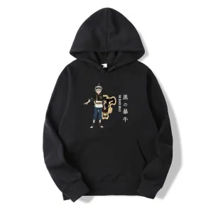 Black Clover Hoodie Autumn Sweatshirt Long Sleeve Pullovers