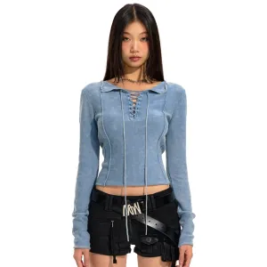 Blue Ocean Waves Knitwear