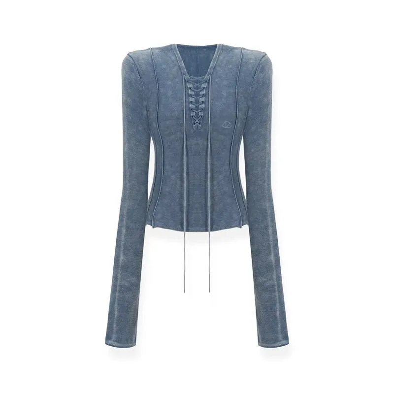 Blue Ocean Waves Knitwear
