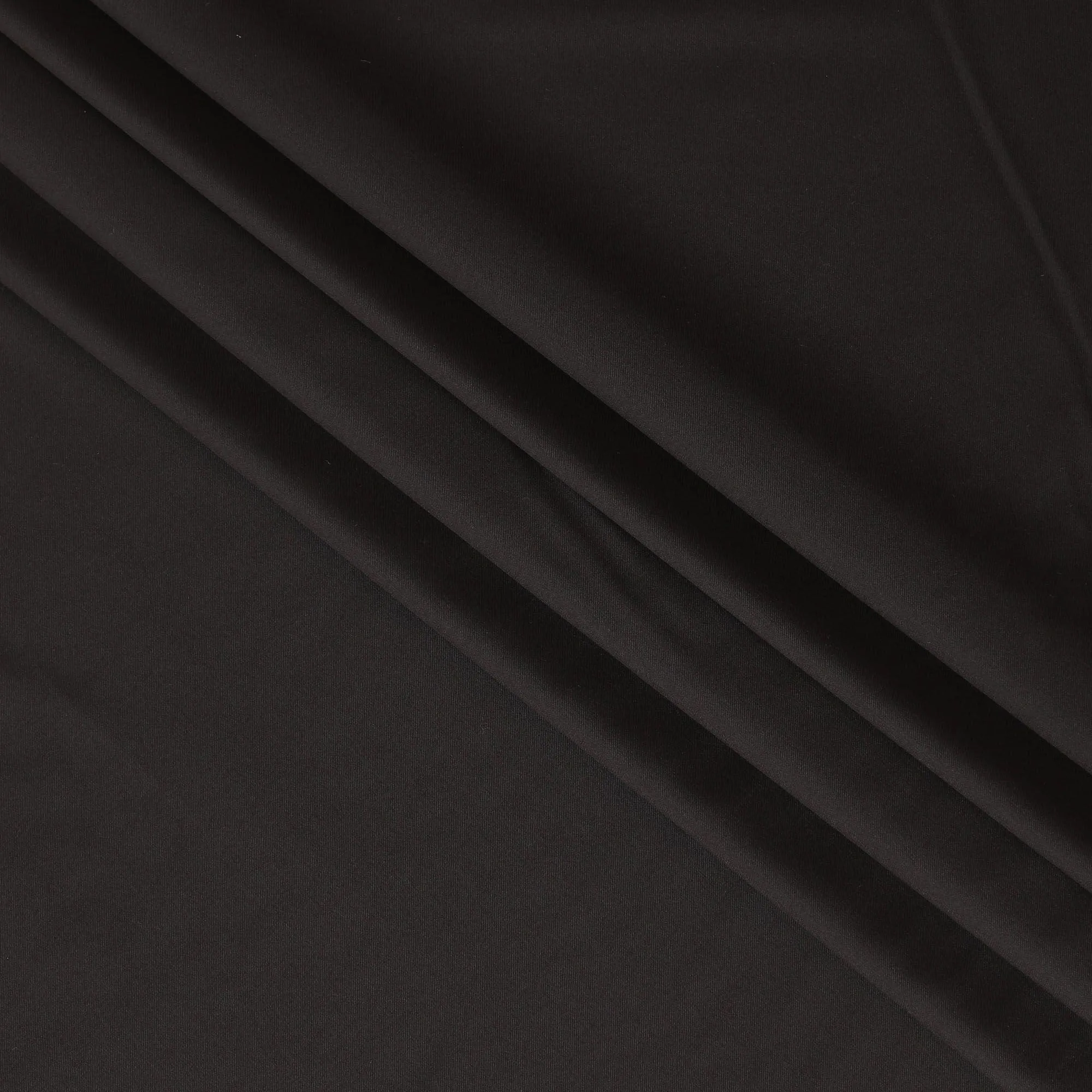 Coffee brown plain premium Italian super 150's all wool suiting fabric-D11426