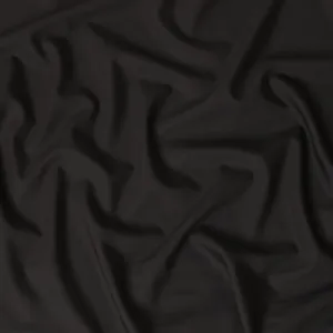 Coffee brown plain premium Italian super 150's all wool suiting fabric-D11426