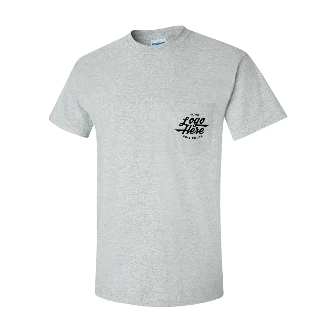 Custom T-Shirt Full Color Gildan 2300 - Ultra Cotton® Pocket