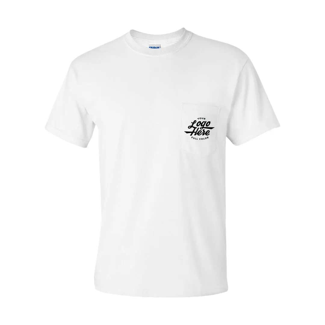 Custom T-Shirt Full Color Gildan 2300 - Ultra Cotton® Pocket