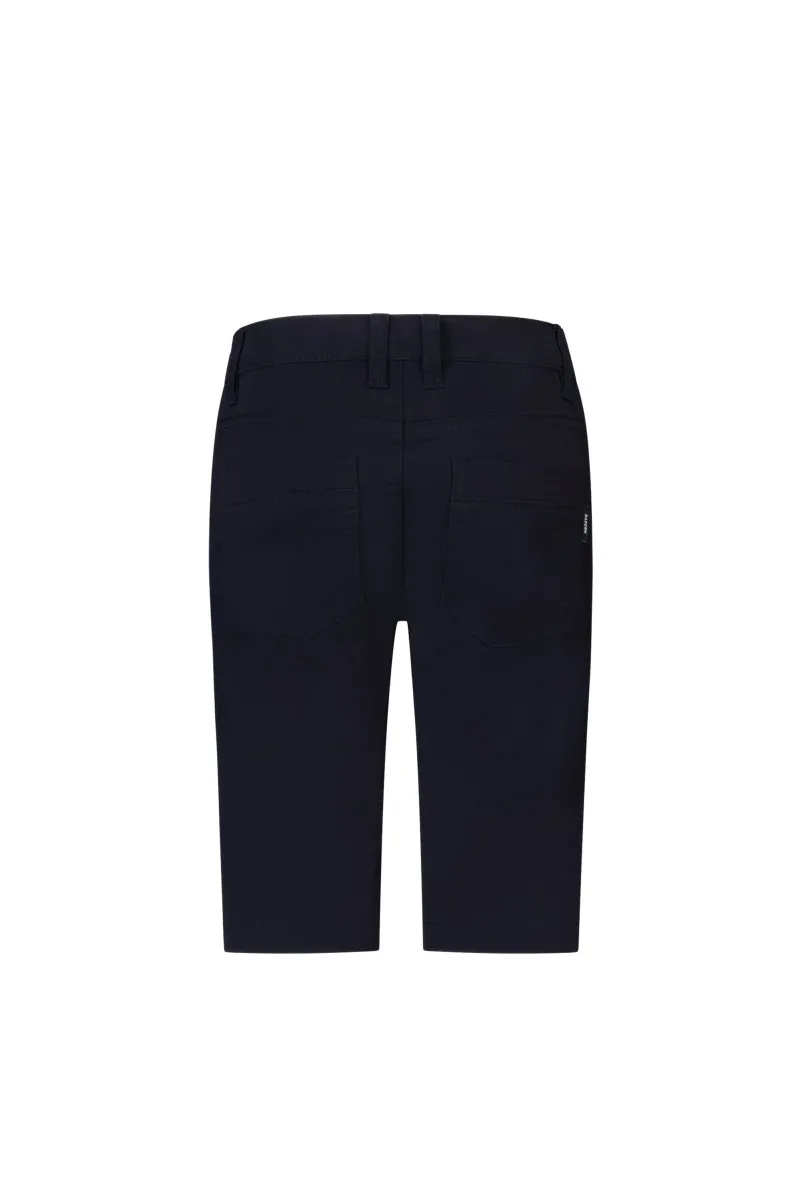 DRAKE twill shorts Navy