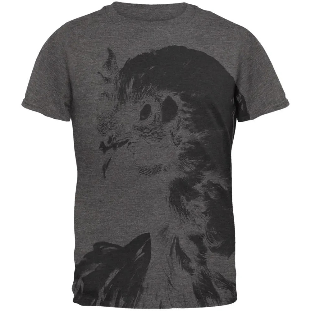 Evil Queen Of The Barnyard Chicken Mens Soft T Shirt