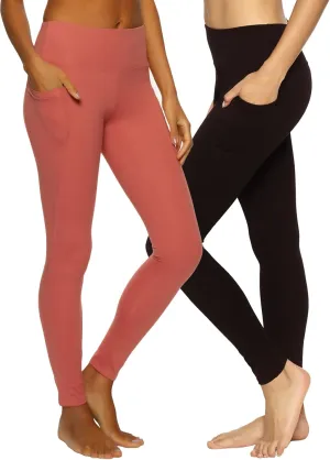 Felina | Athletic Pocket Leggings | 2-Pack | Lounge