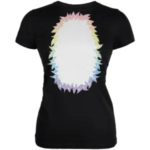 Halloween Unicorn Costume Rainbow Pony Juniors Soft T Shirt