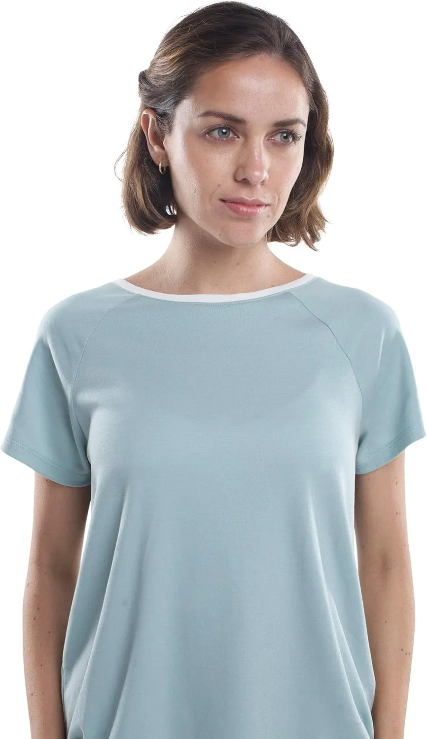 Incredibly Soft Pima Cotton Women's Pajamas Set - Short Sleeve Set