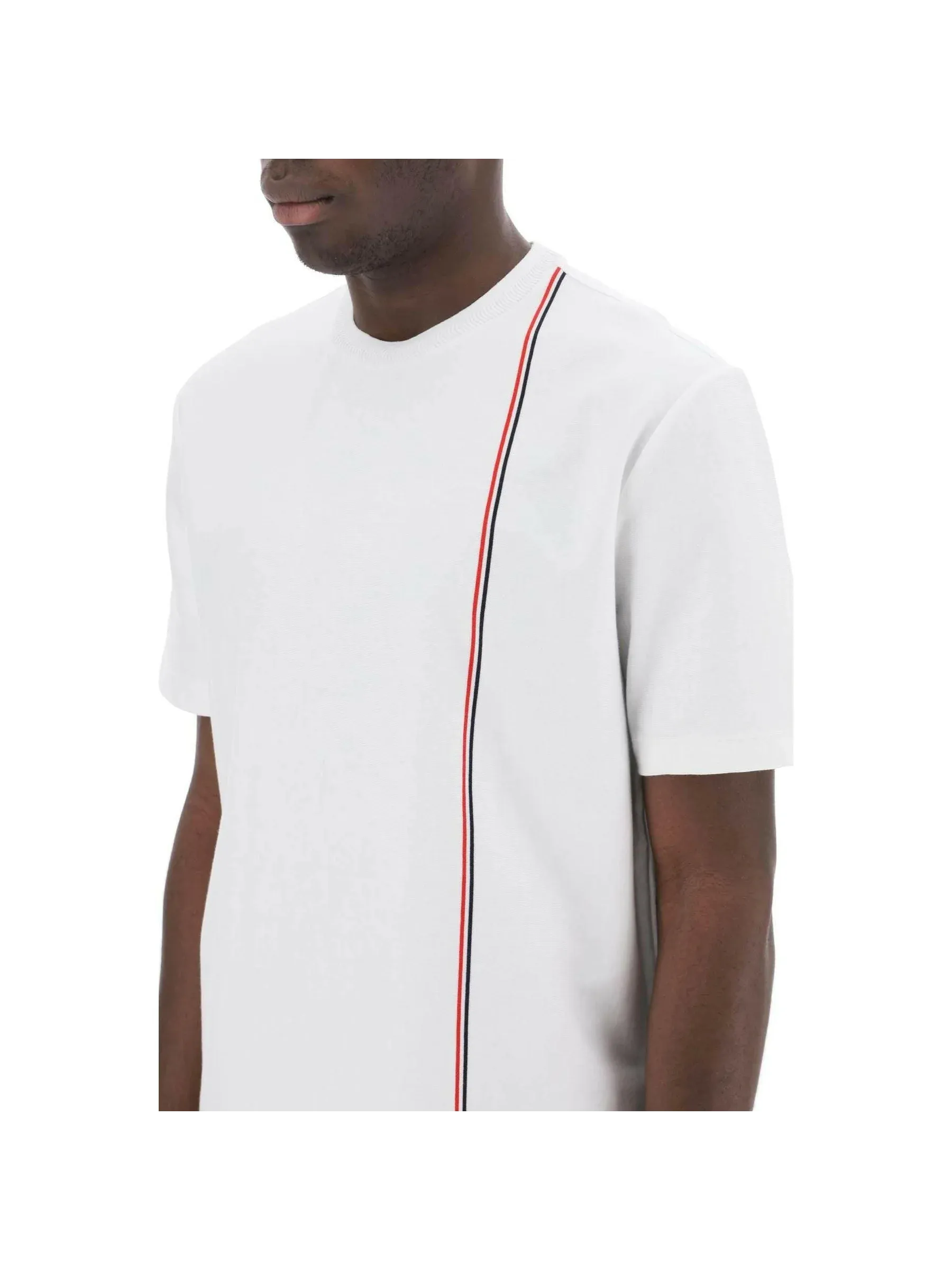 Intarsia Stripe T-Shirt