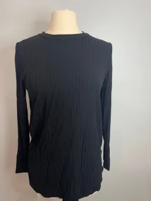 Long Sleeve Rib Knit Top