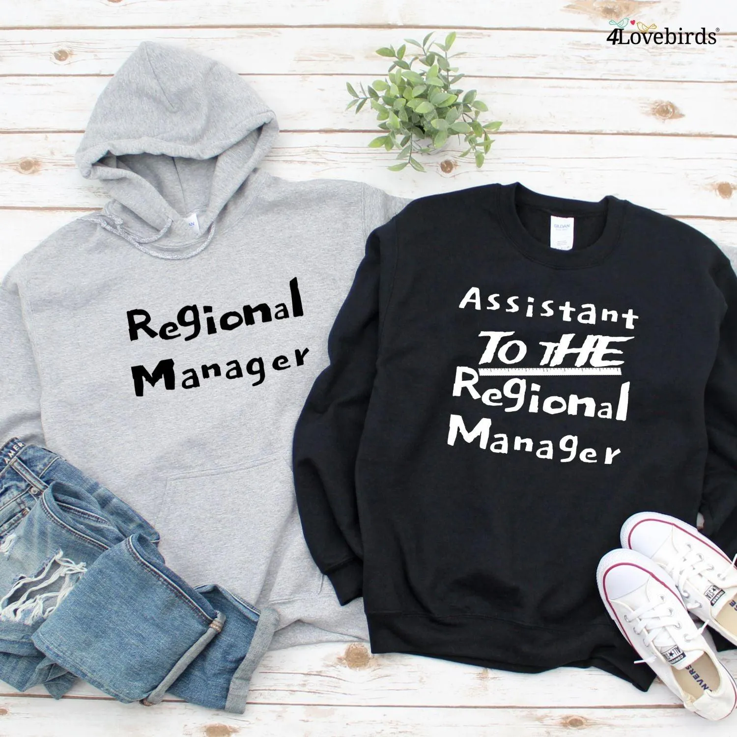Matching Couple Outfits: Regional Manager/Assistant Gift Set