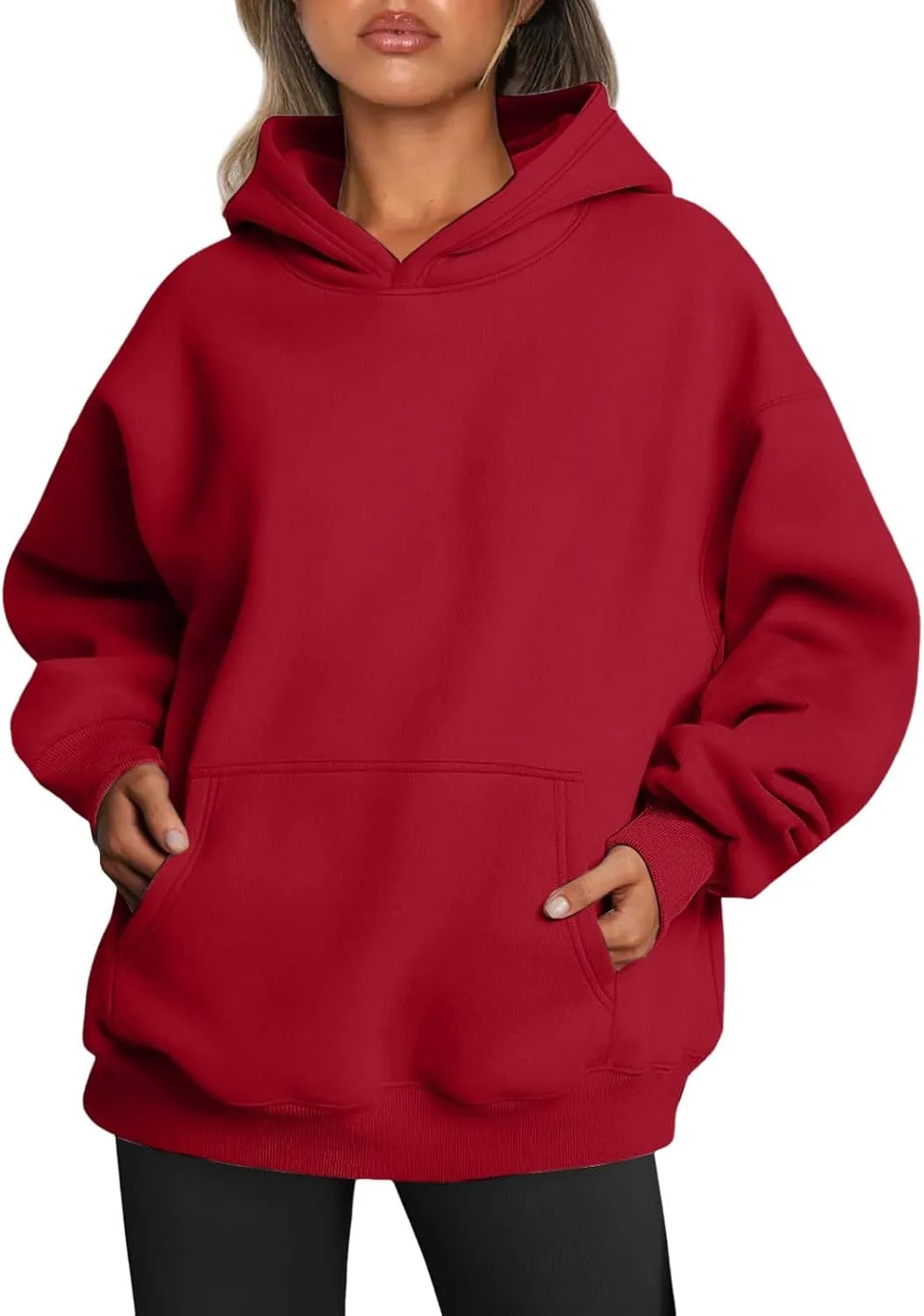 MCILLO Womens Oversized Sweatshirts Pullover Hoodies Long Sleeve with Pockets Winter Fall Outfits Clothes