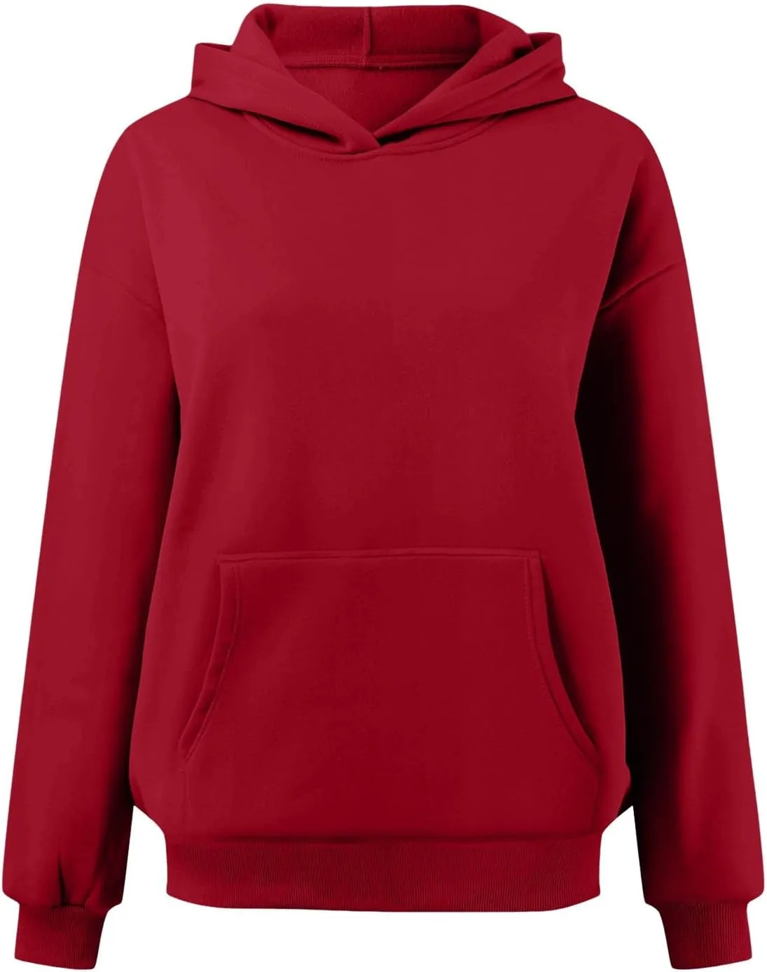 MCILLO Womens Oversized Sweatshirts Pullover Hoodies Long Sleeve with Pockets Winter Fall Outfits Clothes