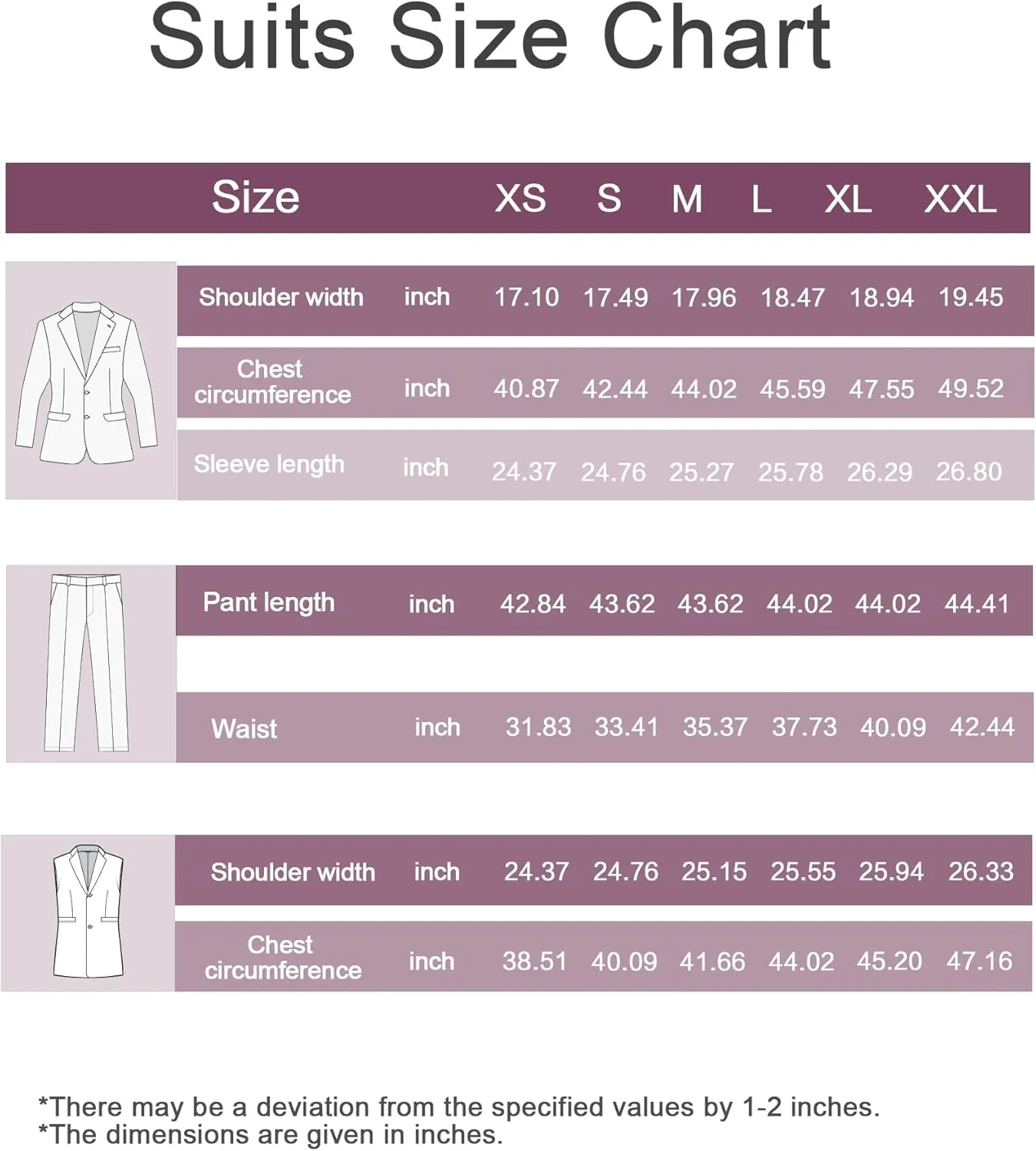 Men Suit 3 Piece Slim Fit Tuxedo for Men Paisley Suit Tux Shawl Lapel One Button Blazer Waistcoat Pant Set for Prom