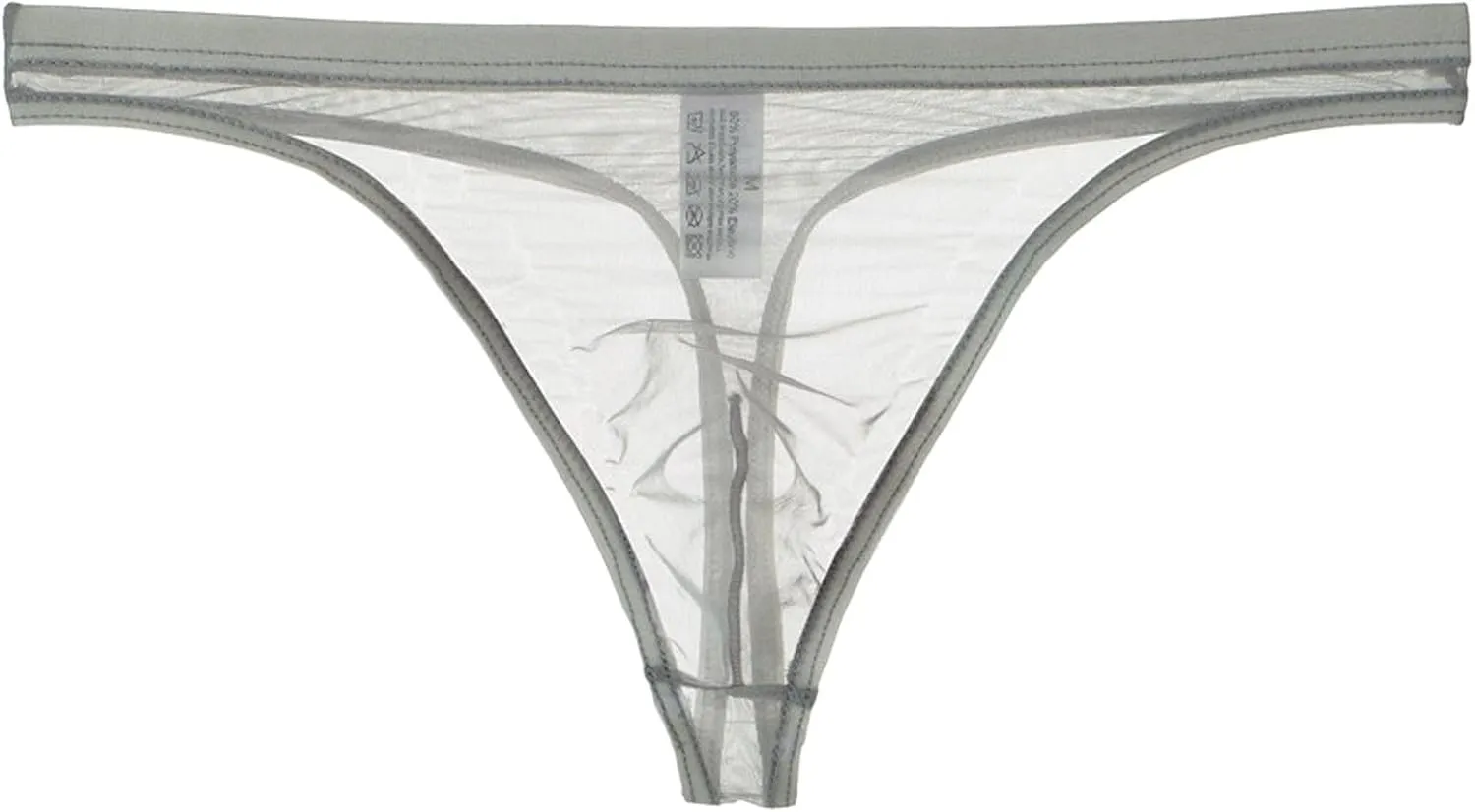 Men's Mesh Sheer Low Rise Briefs U Raised Thong 2025 Date Night