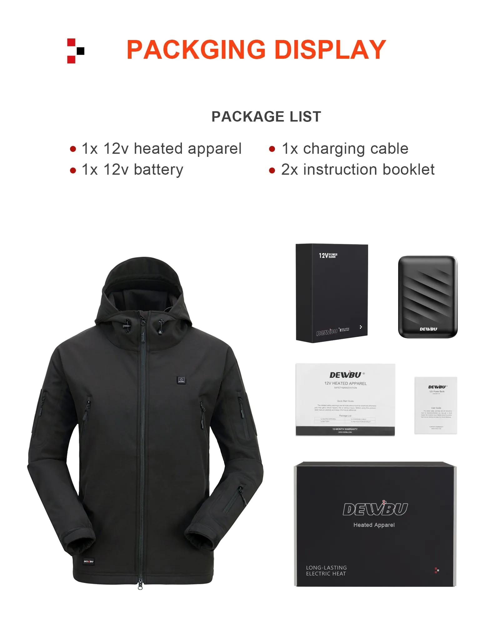 Men's Soft Shell Heated Jacket With 12V Battery Pack - Olive Green