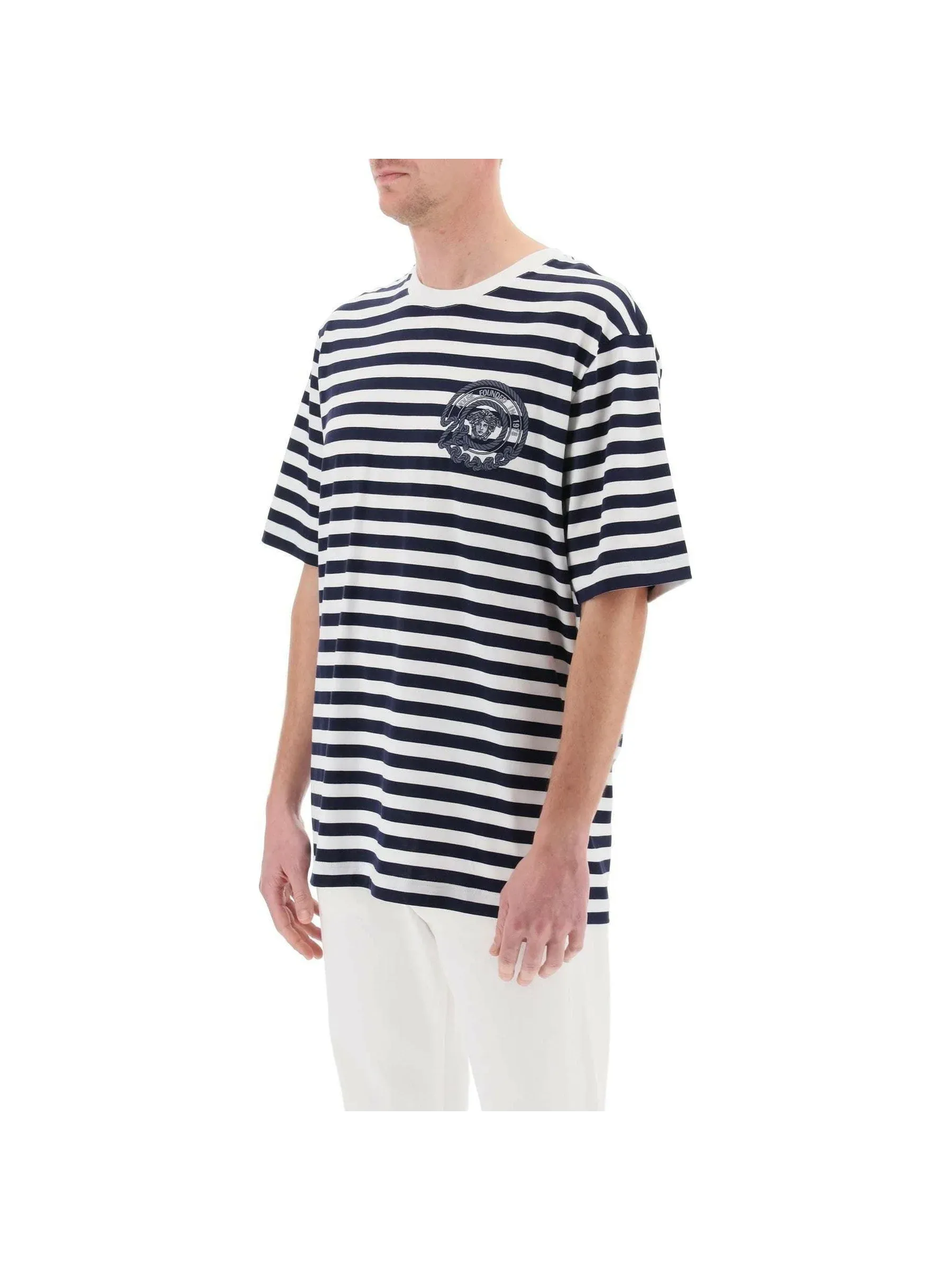Nautical Stripe Cotton Tee