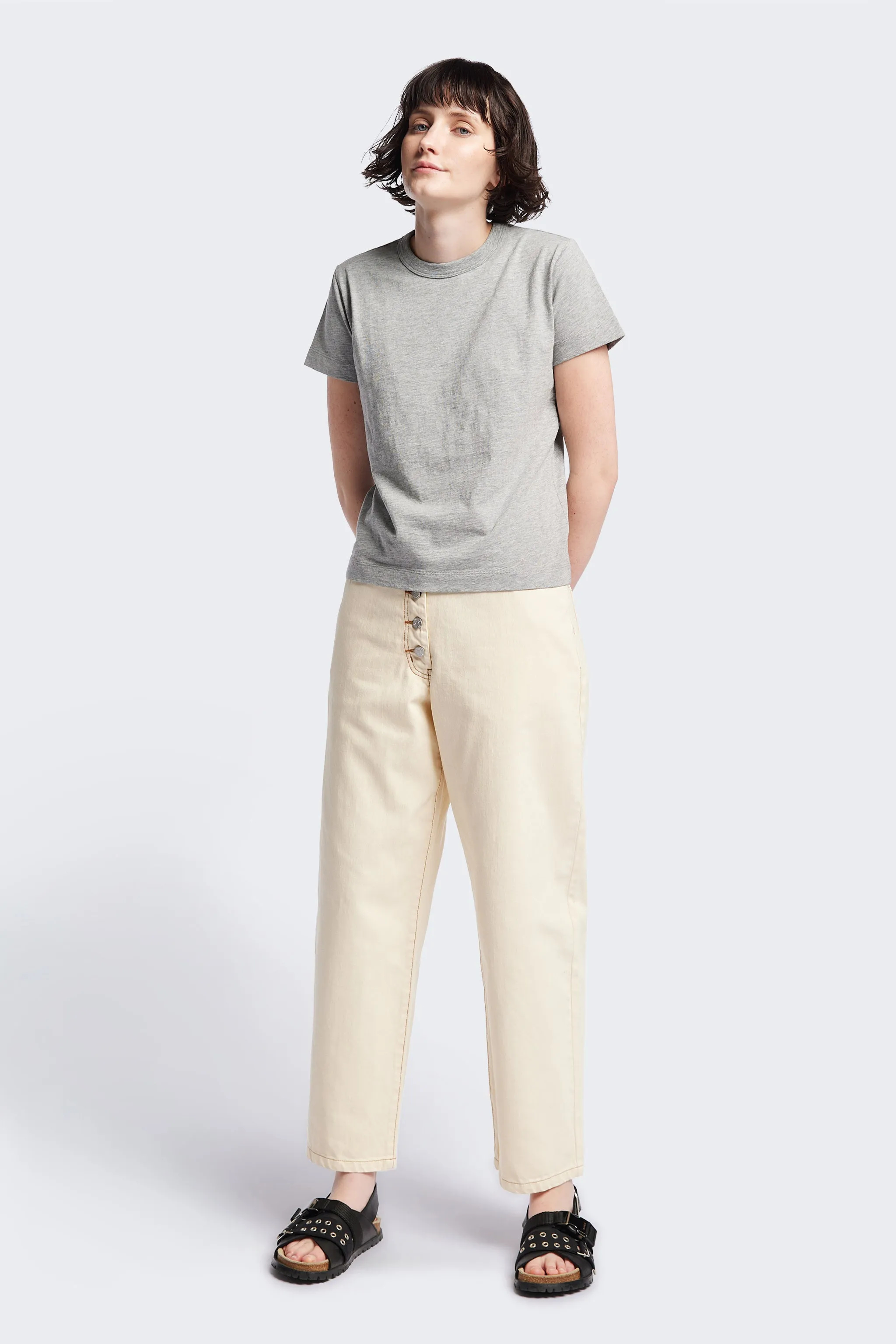 Oceania Tee Heather Grey