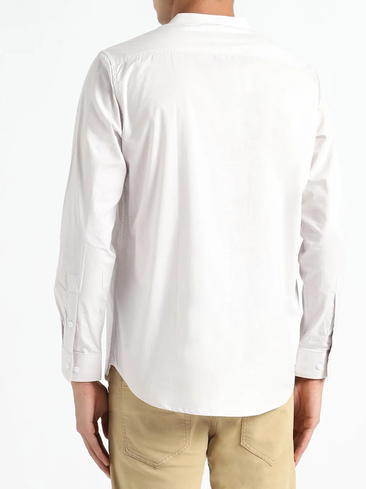 Organic Cotton Shirt Ash Grey
