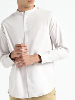 Organic Cotton Shirt Ash Grey