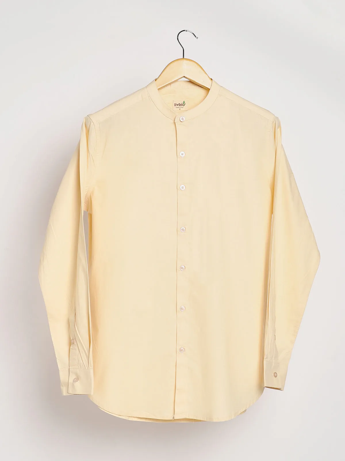 Organic Cotton Shirt Pale Apricot