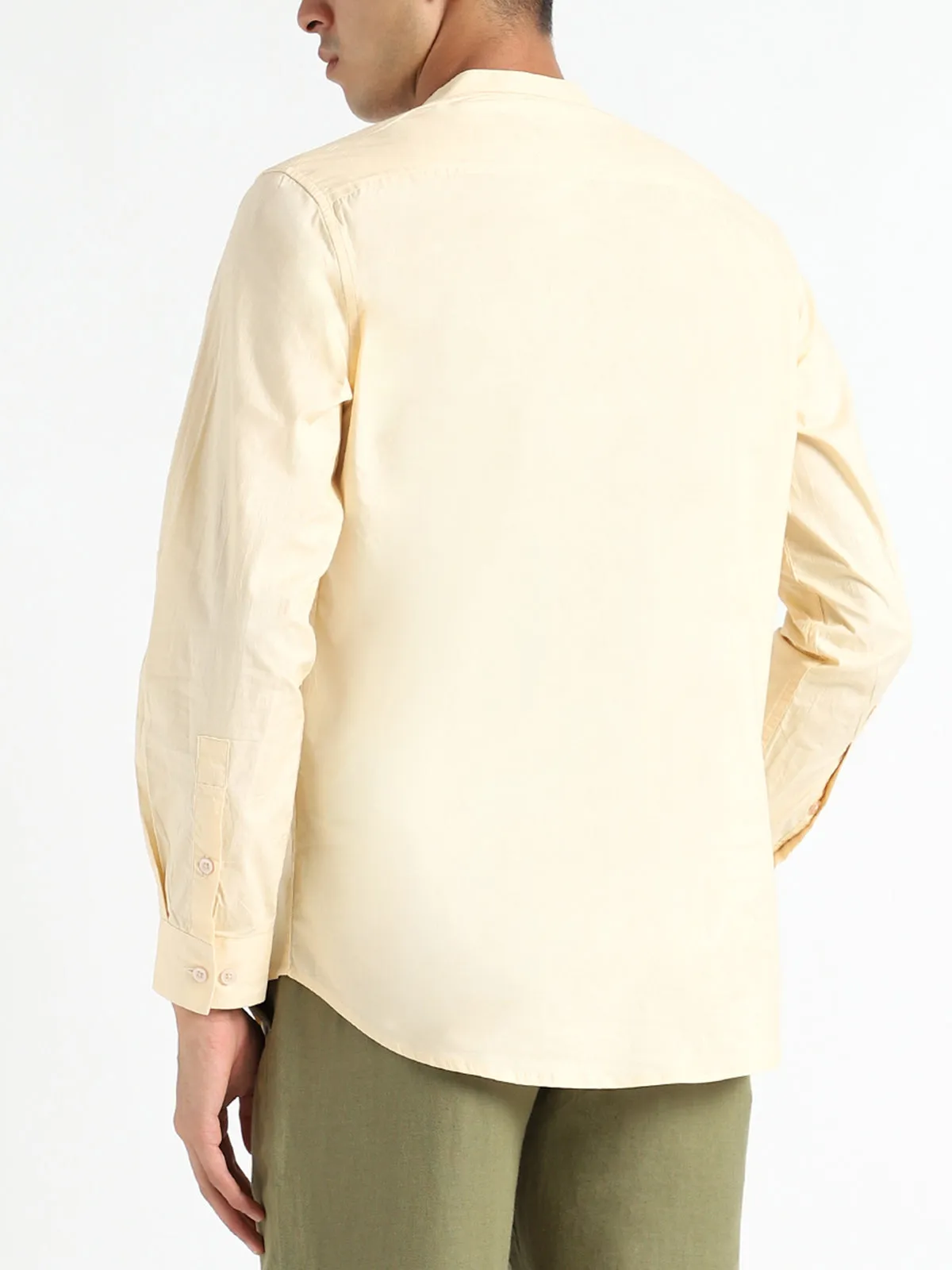 Organic Cotton Shirt Pale Apricot
