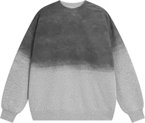 Oversized Vintage Acid Wash Sweatshirt For Women Womens Baggy Basic Sweatshirts Crewneck Streetwear Hoodies Trendy