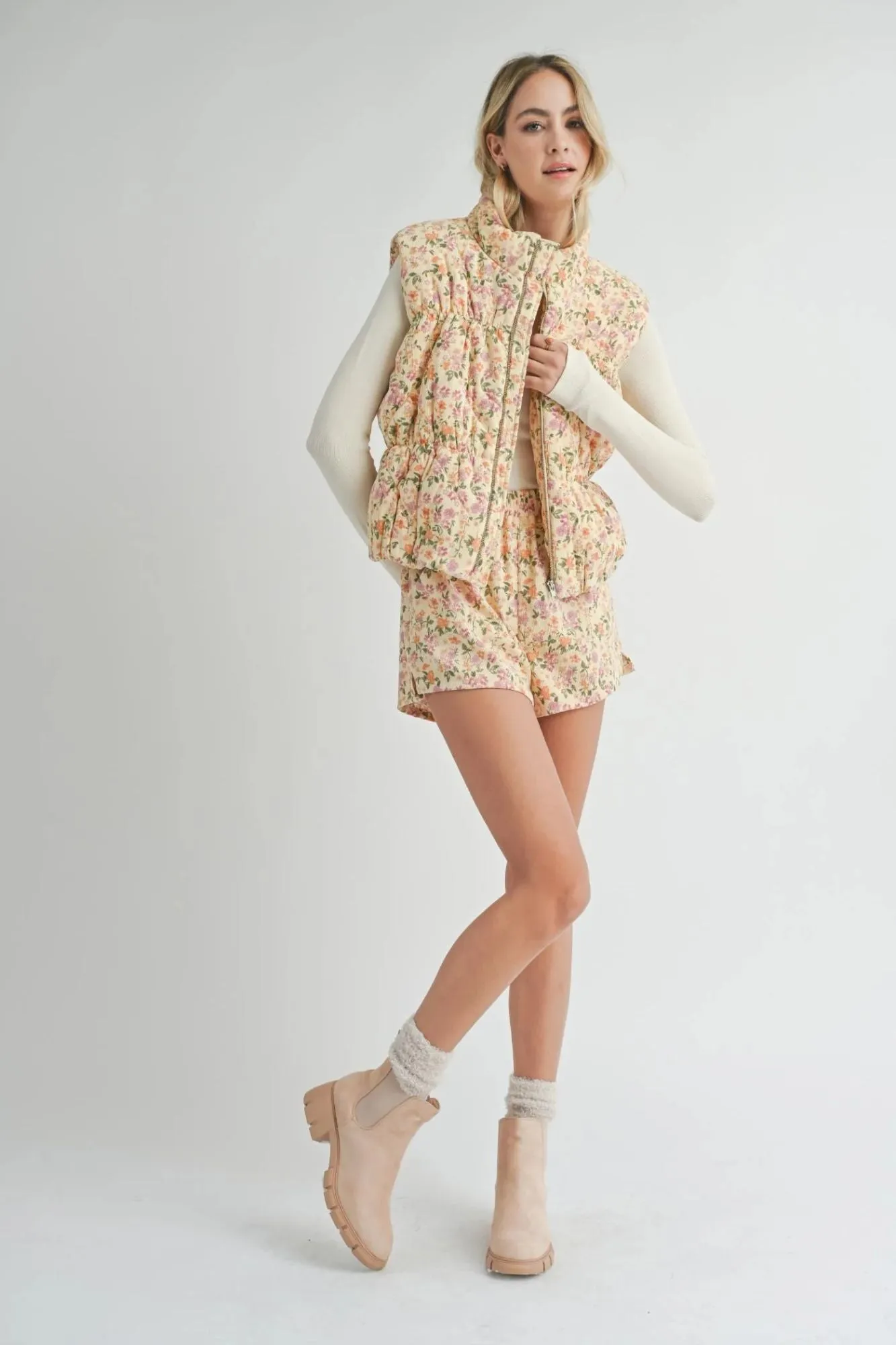 Plant Lover Puffer Vest