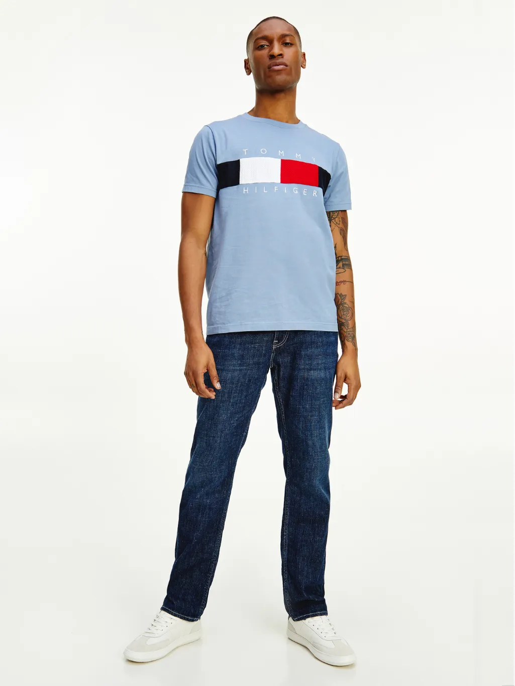 Textured Flag T-Shirt