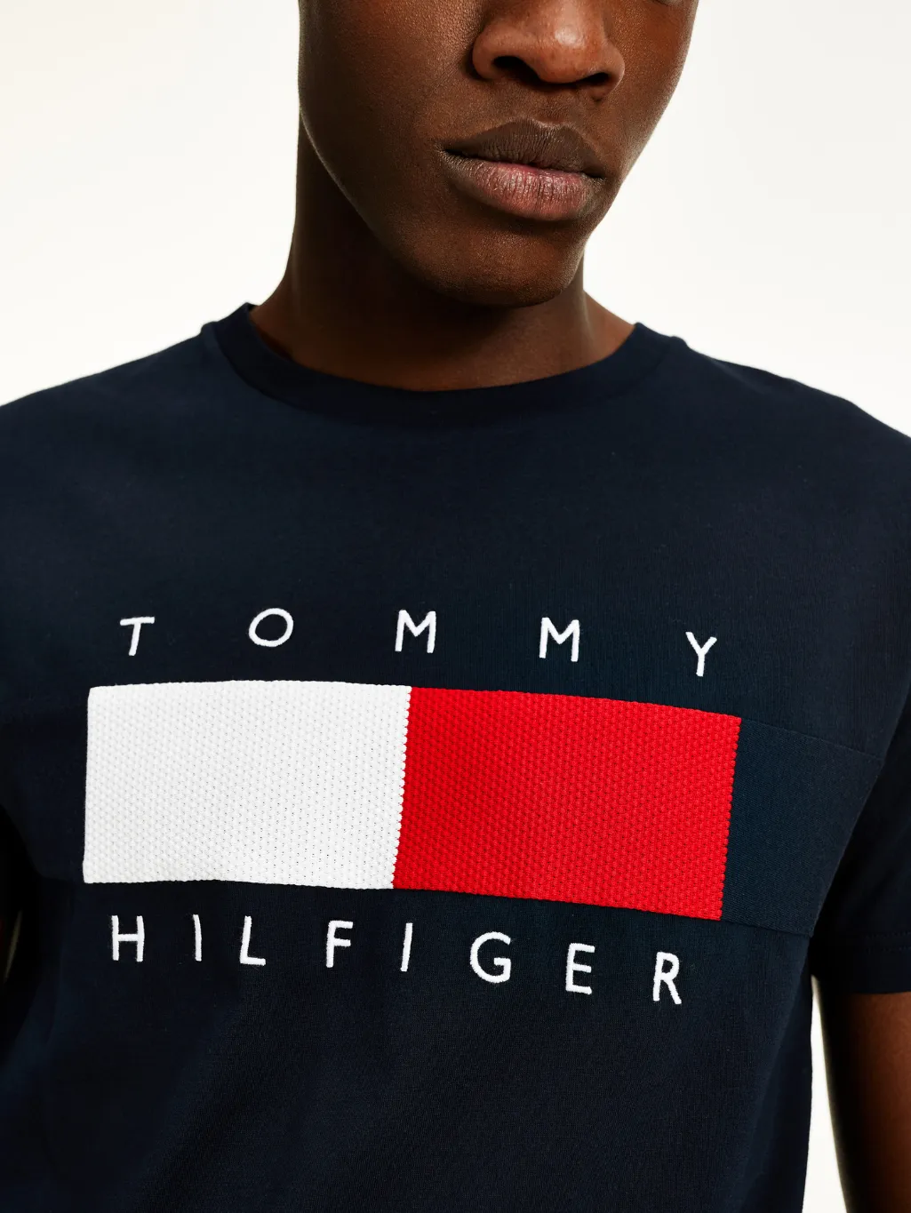 Textured Flag T-Shirt