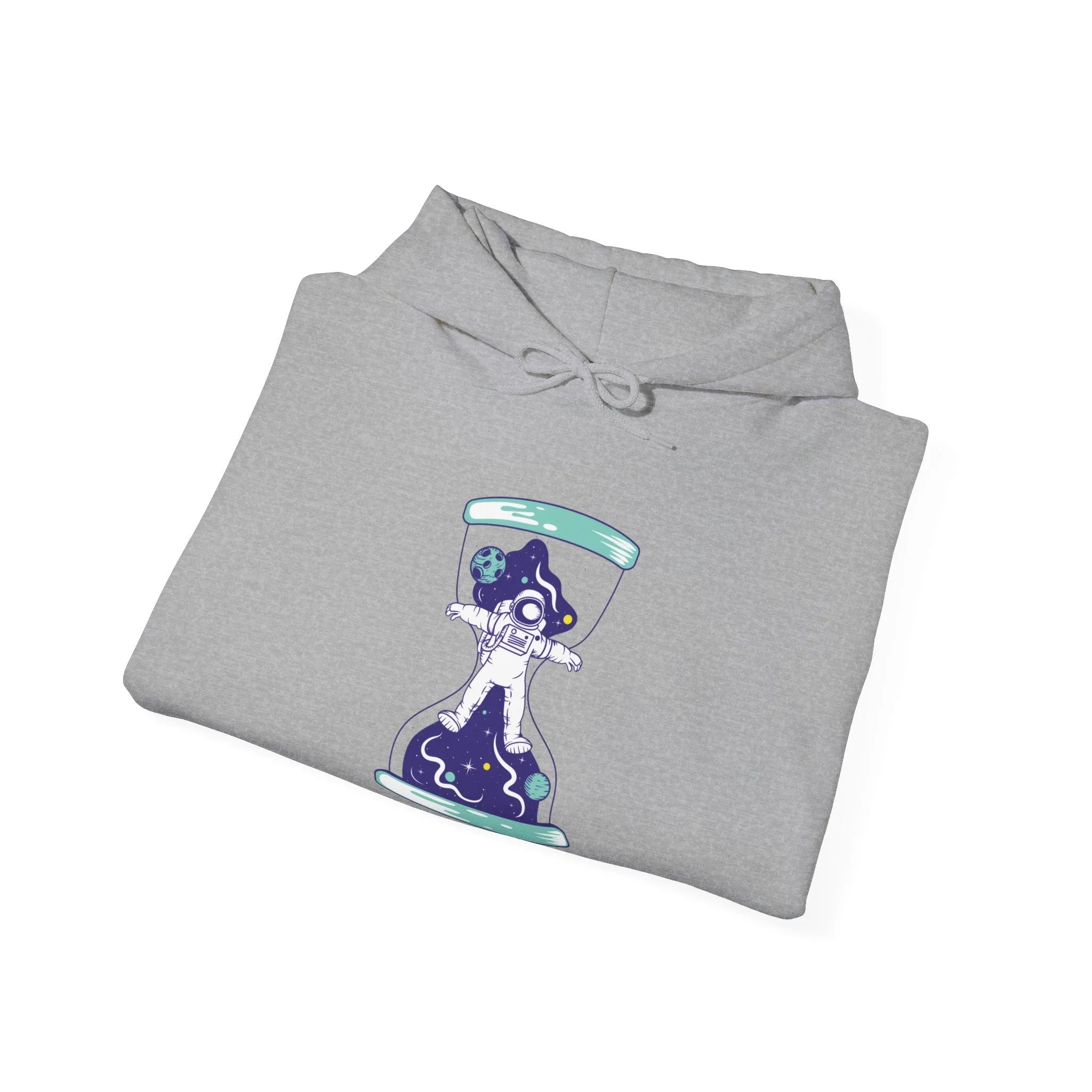 The End Is Near Funny Astronaut Sci-Fi Hoodie