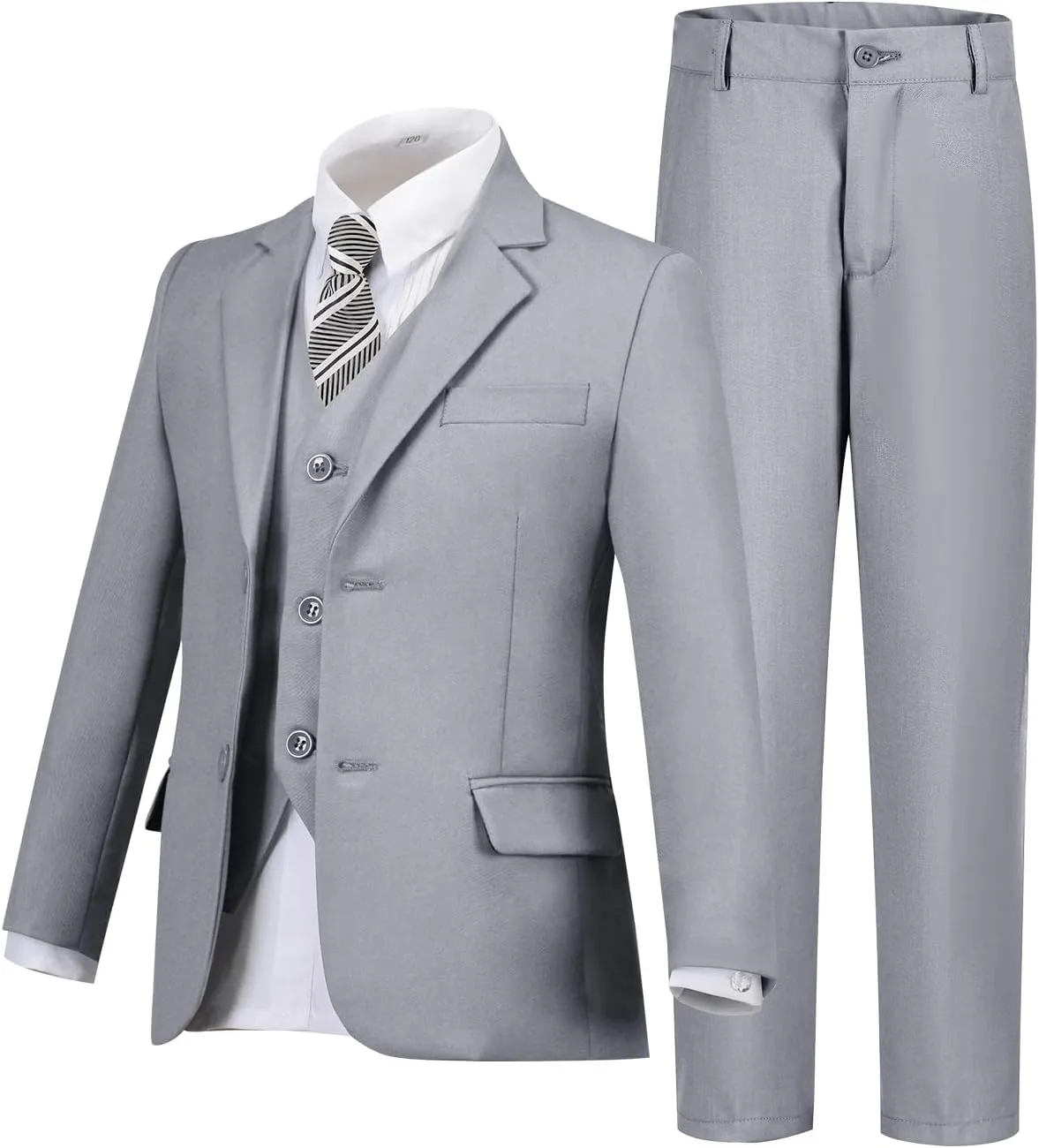 Toddler Boys Suit Kids Formal Dresswear Prom Tuxedo Children's Slim Fit Suits