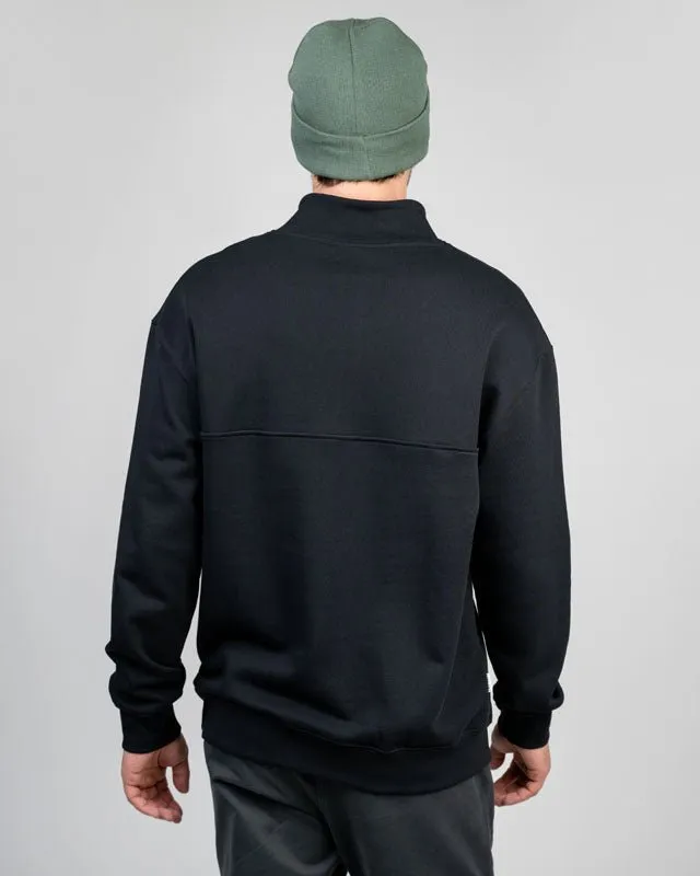 TreeSweater Quarter Zip Black