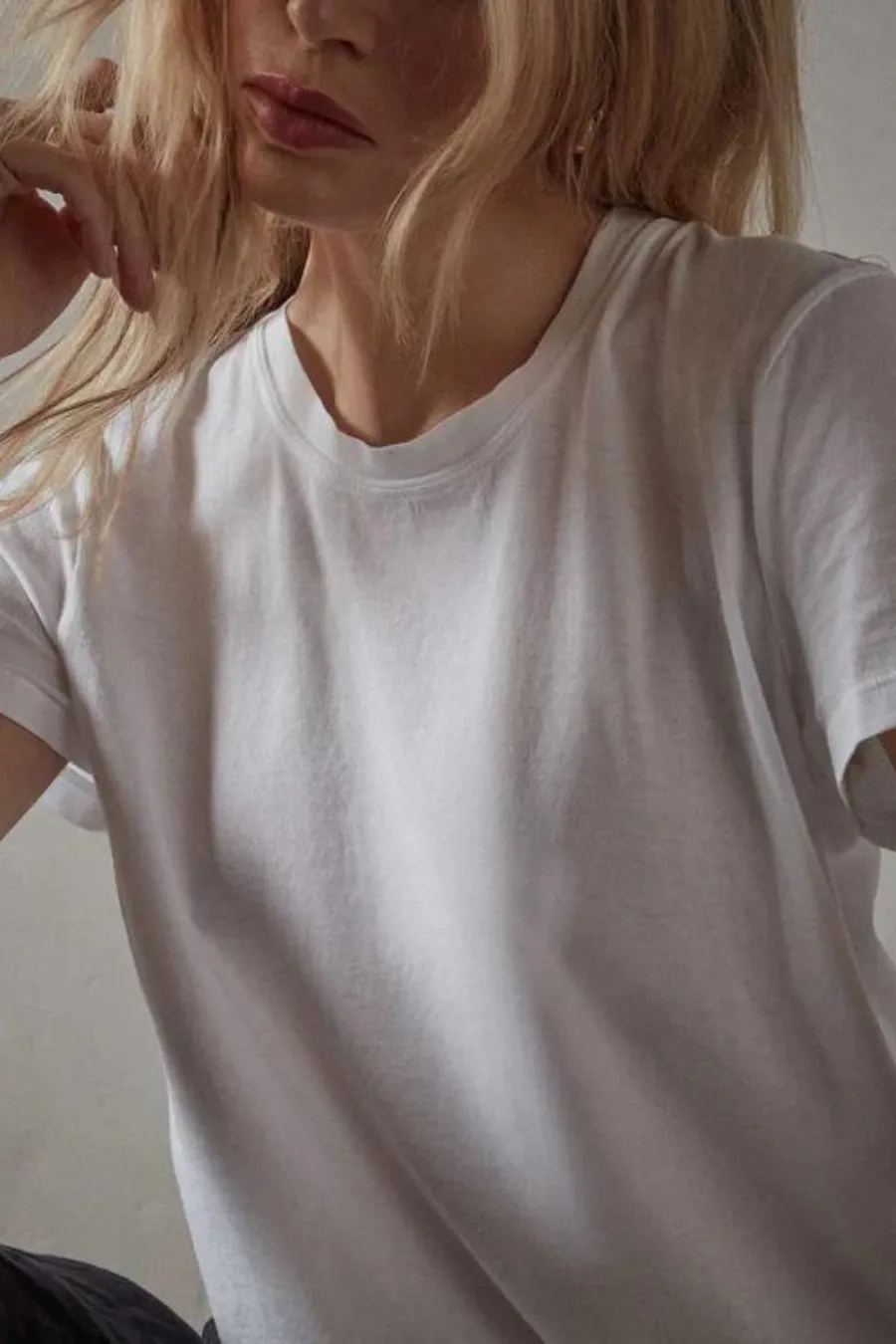 Vintage Little Boy Tee White