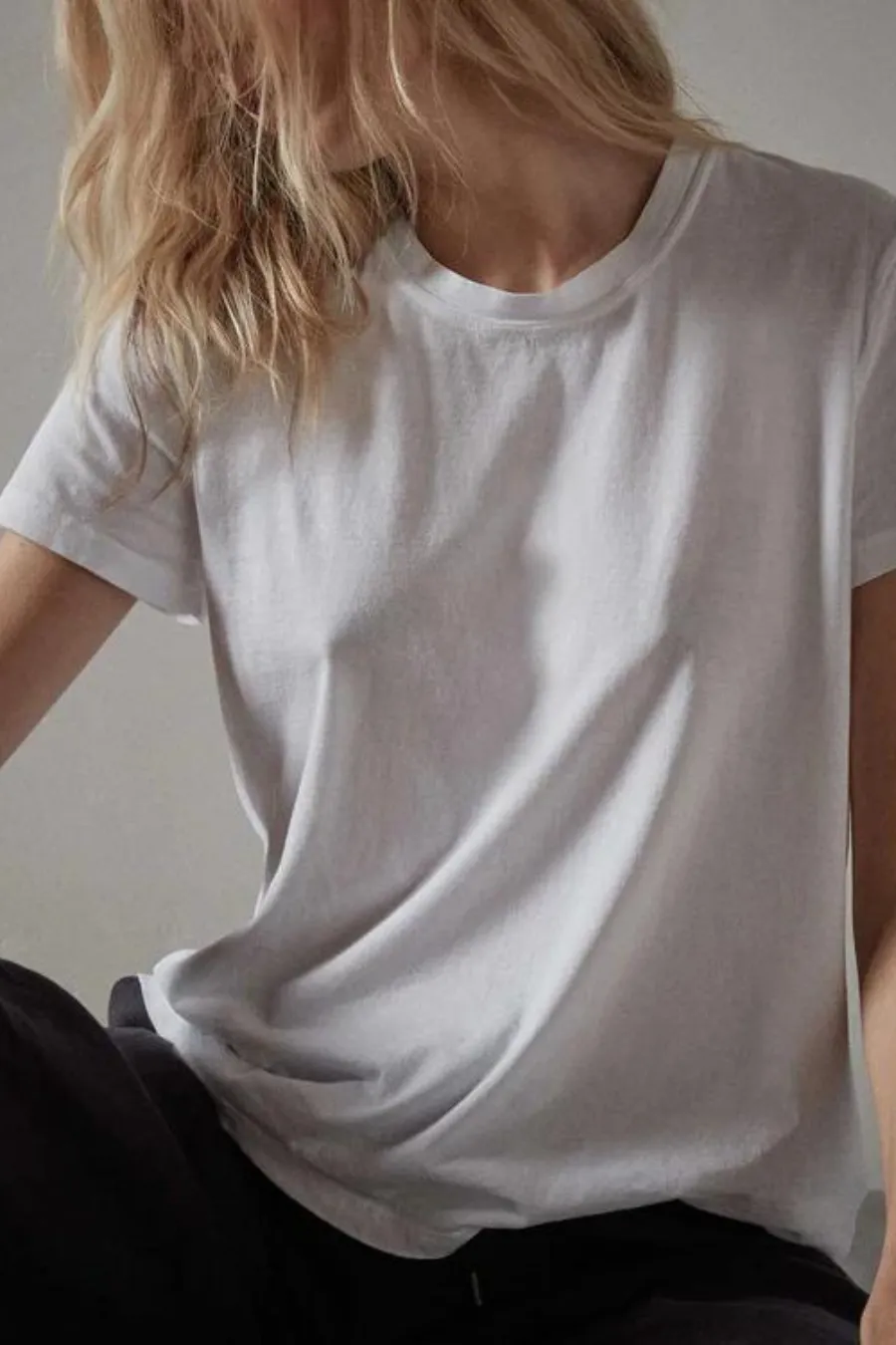 Vintage Little Boy Tee White