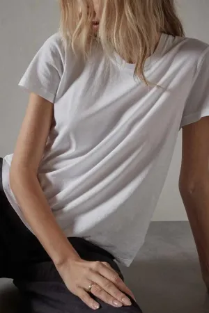 Vintage Little Boy Tee White