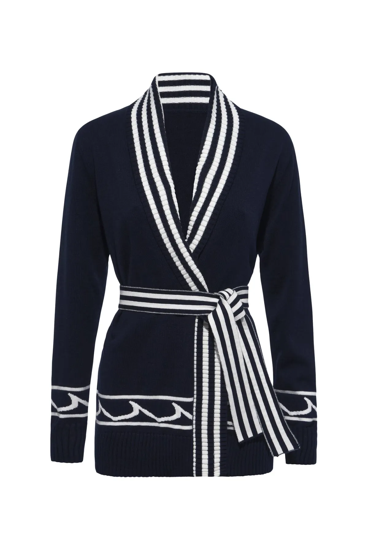 White Cap Bf Cardigan