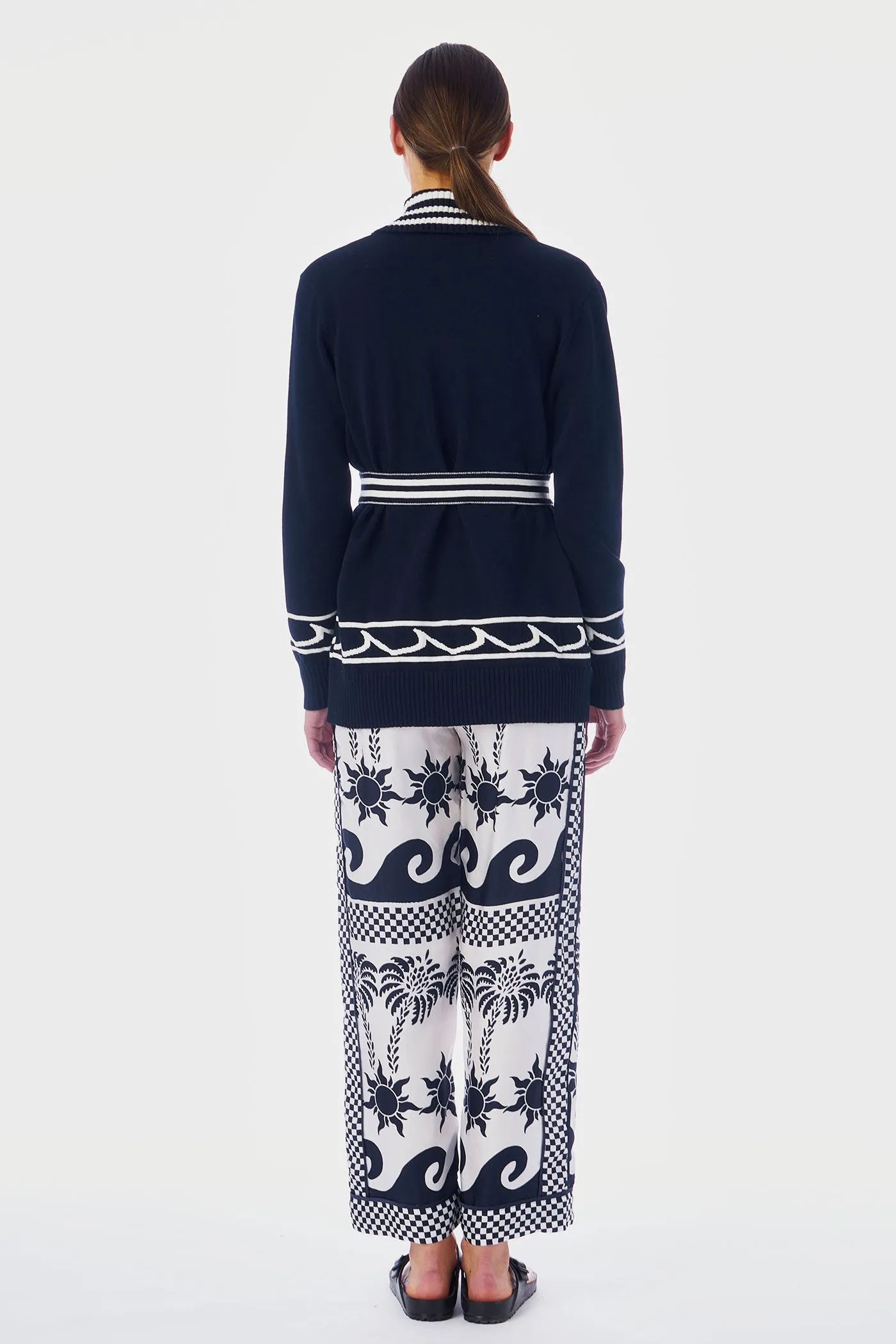 White Cap Bf Cardigan
