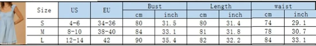 Women Summer Babydoll Mini Dress Y2k Floral Embroidery Ruffle Flowy A Line Short Dress Beach Graduation Sundress