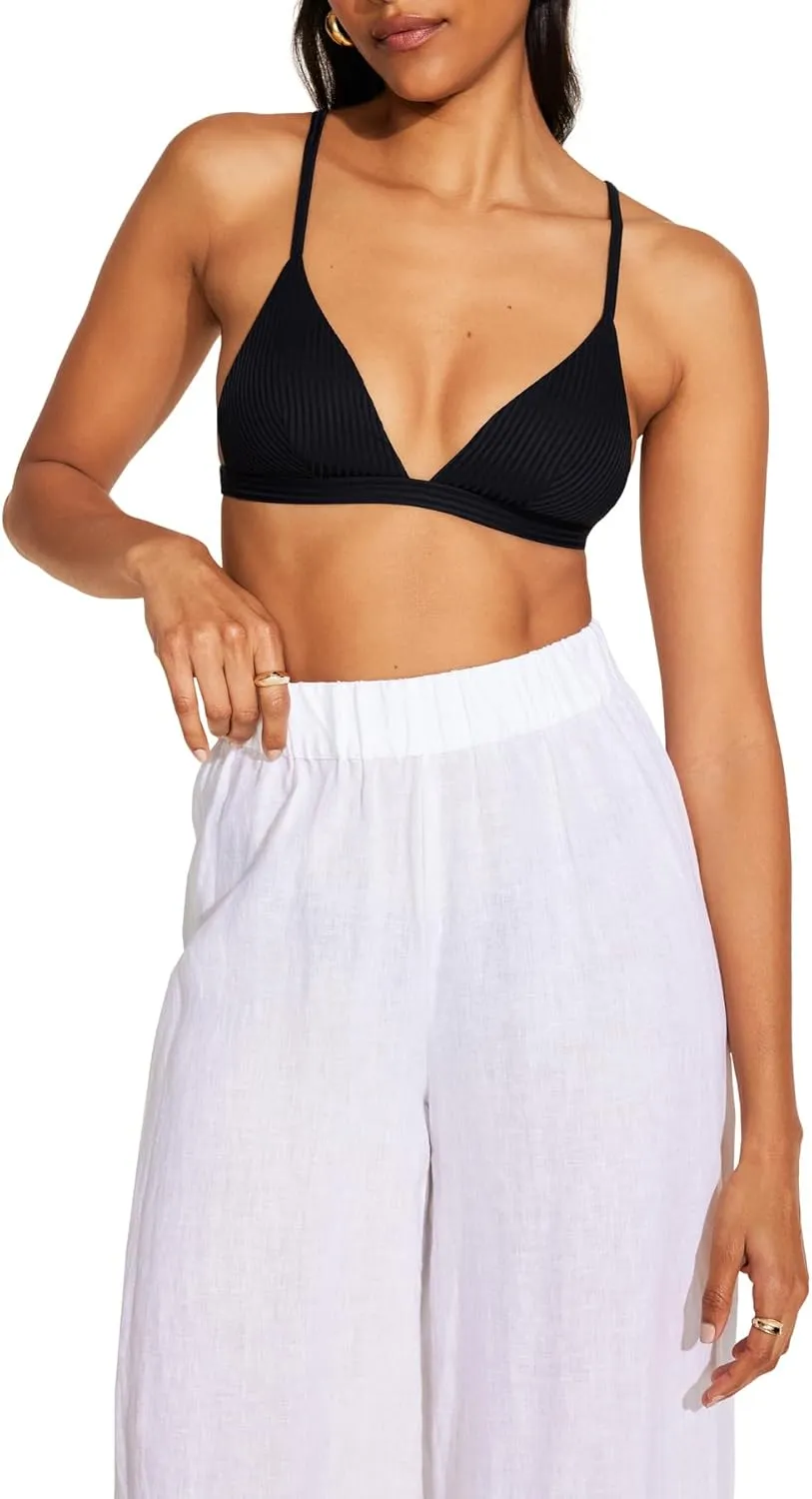 Women's Tallows Linen Wide Leg Pant Swimsuit Cover Up